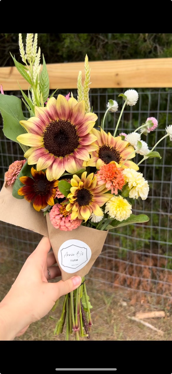 Mixed sunflower bouquet