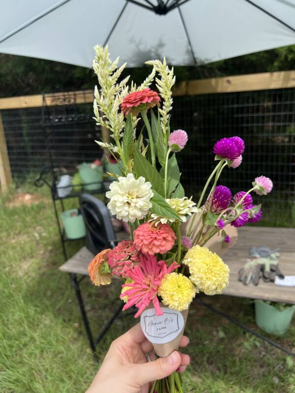 mixed flower bouquet